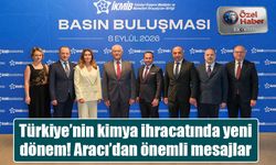 Kimya ihracatında tarihi rakam! Vefa İbrahim Aracı hedefi açıkladı