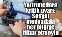 Tera Portföy’den yatırımcılara kritik uyarı: Sosyal medyadaki her bilgiye itibar etmeyin