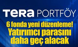 Tera Portföy'den 6 fonda kritik değişiklik: Fon fiyatları artık ayda bir hesaplanacak