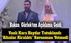 Vanlı Kara Haydar Tutuklandı: “Altınlar Kiralıktı” Savunması Yetmedi
