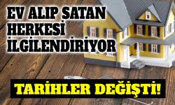 Taşınmaz satışlarında güvenli ödeme sistemi için tarih değişti