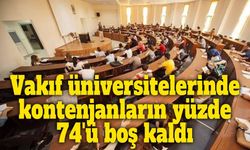 YKS ek yerleştirme sonuçları açıklandı: Vakıf üniversitelerinde kontenjanların yüzde 74'ü boş kaldı