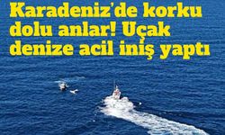 Gürcistan’dan havalanan küçük uçak Rize açıklarında denize acil iniş yaptı