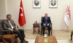 AK Parti Şırnak Milletvekili Tatar, YÖK Başkanı Özvar ile bir araya geldi
