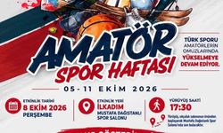 Amatör Spor Haftası kutlamaları