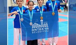 Antakya Belediyesi karate takımı 12 madalya kazandı