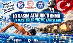 Aydın'da Atatürk'ü Anma ve Masterler Yüzme Yarışları düzenlenecek