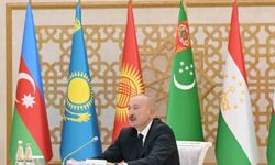 Azerbaycan Cumhurbaşkanı Aliyev: 'Hazar'ın her iki kıyısındaki ulaşım altyapısı, Orta Asya'yı Azerbaycan'a ve ardından uluslararası pazarlara bağlamak için büyük önem taşımaktadır'