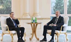 Azerbaycan Cumhurbaşkanı Aliyev, İsrail Cumhurbaşkanı Herzog ile bir araya geldi