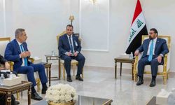 Bakan Fidan, Irak Temsilciler Meclisi Başkanı Halbusi ile görüştü