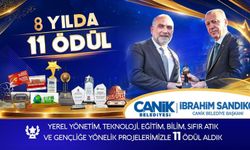 Canik Belediyesi 8 yılda 11 ödül kazandı