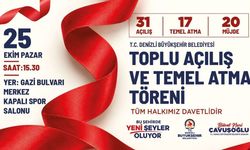 Denizli Büyükşehir'den 16,2 milyar TL'lik yatırım hamlesi