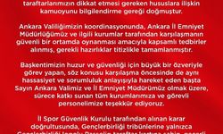Gençlerbirliği - Amed SF maçına farklı logolu ve logosuz kartlı taraftar alınmayacak