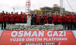 Osman Gazi, 20 yıl boyunca görev yapacağı Karadeniz'e uğurlandı