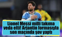 Lionel Messi milli takıma veda etti! Arjantin formasıyla son maçında şov yaptı