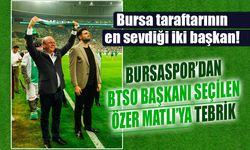 Bursaspor’dan Özer Matlı’ya tebrik!