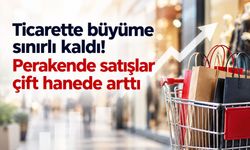 Ticaret satış hacmi yüzde 0,6 arttı, perakende satışlarda yüzde 10,1’lik yükseliş