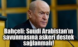 Bahçeli’den Suudi Arabistan mesajı: Türkiye askerî destek vermeli!