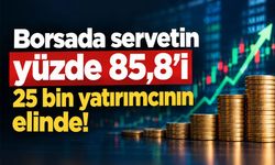 Borsada servet uçurumu! Yatırımcıların yüzde 59’unun portföyü 10 bin TL’yi geçmiyor