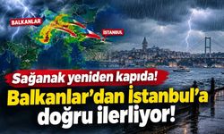 Balkanlar’dan İstanbul’a oraj uyarısı! Sağanak 4-5 saat etkili olabilir