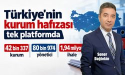 42 bin 337 kurum, 80 bin 974 yönetici, 1,94 milyon ihale: Türkiye’nin kurum hafızası tek platformda