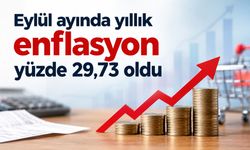 Eylül ayında yıllık enflasyon yüzde 29,73 oldu