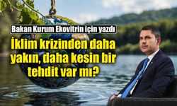 Bakan Kurum Ekovitrin için yazdı: İklim krizinden daha yakın, daha kesin bir tehdit var mı?