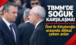 TBMM’de Özel-Kılıçdaroğlu karşılaşması! Tokalaştılar, tören boyunca konuşmadılar