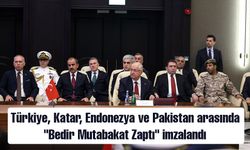 Türkiye, Katar, Endonezya ve Pakistan arasında "Bedir Mutabakat Zaptı" imzalandı
