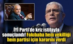 İYİ Parti’de kriz istifayla sonuçlandı! Fakıbaba hem vekilliği hem partisi için kararını verdi