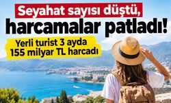 Yerli turistin ikinci çeyrek faturası 155 milyar liraya dayandı!