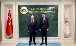 BAKAN KURUM, ANKARA BÜYÜKŞEHİR BELEDİYE BAŞKANI MANSUR YAVAŞ’I KABUL ETTİ