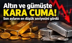 Altın ve gümüşte sert düşüş! Değerli metaller son ayların dibini gördü