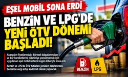 Akaryakıtta yeni dönem başladı: Benzin ve LPG’ye ÖTV zammı