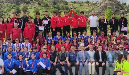 Okul Sporları Rafting Türkiye Şampiyonası sona erdi