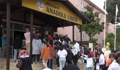Osmaniye’de öğrencilerin LGS heyecanı