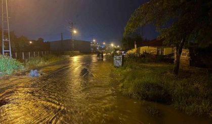 Sinop’ta sağanak yağış, heyelanlara neden oldu