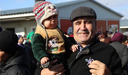 Ahıska Türkleri yeni yuvalarına uğurlandı!