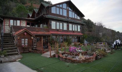 Bu evi görenler film platosu sanıyor