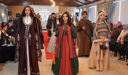 Palandöken’in eteğinde Türk motifleri defilesi