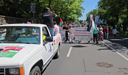 Hanau'da Binlerce Kişi Gazze İçin Yürüdü: "Savaşa Hayır, Barış Hemen Şimdi!"