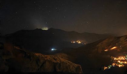 Erzurum-Artvin Sınırında Gökyüzünde Esrarengiz Cisim Paniği!