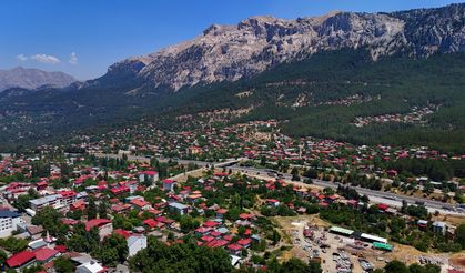 20 bin kişinin yaşadığı yaylada, sıcak nedeniyle nüfus 450 bine ulaştı