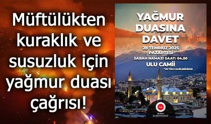 Bursa’da Orman Yangınları Sürüyor, Müftülük Yağmur Duasına Davet Etti