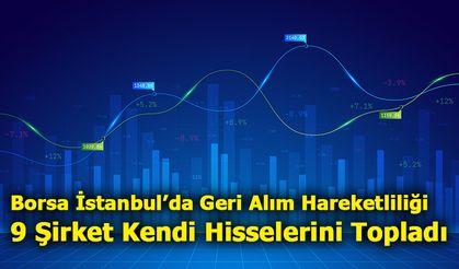 Borsa İstanbul’da Geri Alım Hareketliliği – 9 Şirket Kendi Hisselerini Topladı