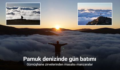 Gümüşhane zirvelerinden masalsı manzaralar