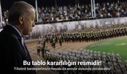 Erdoğan: "Masumların oluk oluk akan kanlarında hiç şüphe yok ki o kanları dökenler de boğulacaktır"