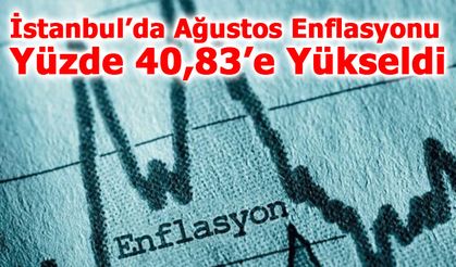 İstanbul’da Ağustos Enflasyonu Yüzde 40,83’e Yükseldi