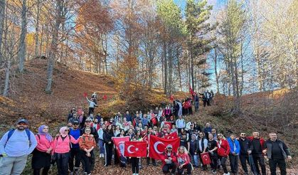 Samsun’da doğa yürüyüşü