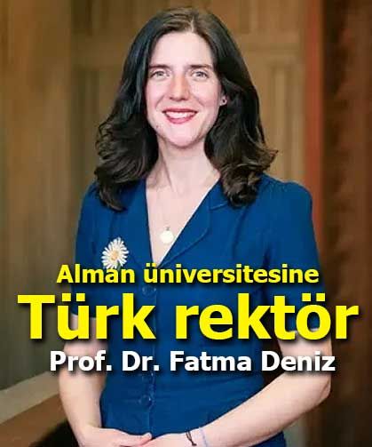 Prof. Dr. Fatma Deniz, TU Berlin’in Yeni Rektörü Seçildi